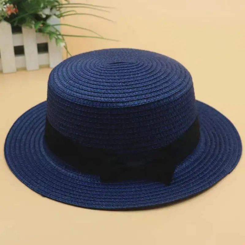New summer women's straw hat Beach hat wide-brimmed women's casual Ba ladies classic flat bow grass sun hat fedora
New summer women's straw hat Beach hat wide-brimmed women's casual Ba ladies classic flat bow grass sun hat fedora