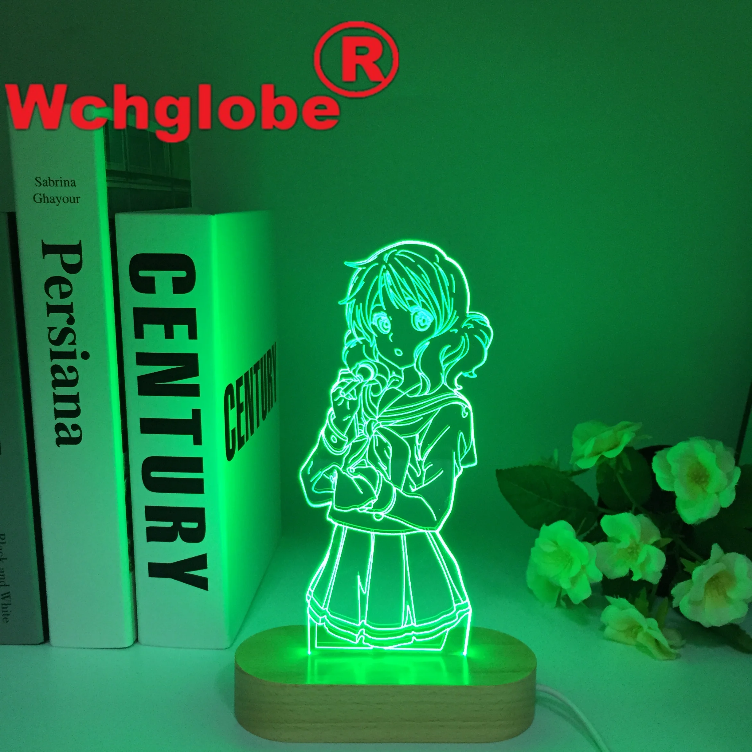 

Деревянная аниме-лампа с дистанционным управлением, светодиодный ночсветильник для команды Сатору, годзо, юютсу, кайсен, подарок на день ро...