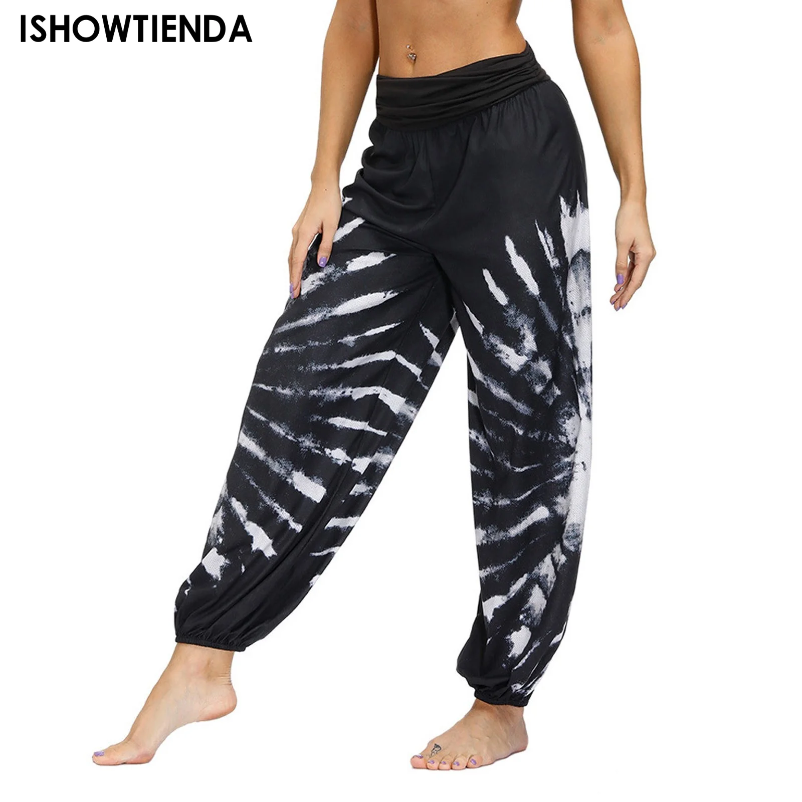 Women Spring Fashion Side Pockets Printed Wide Leg Beach Pants Vintage Waist Drawstring Female Ankle Wide Leg Pants Yoga Pants
Women Spring Fashion Side Pockets Printed Wide Leg Beach Pants Vintage Waist Drawstring Female Ankle Wide Leg Pants Yoga Pants
