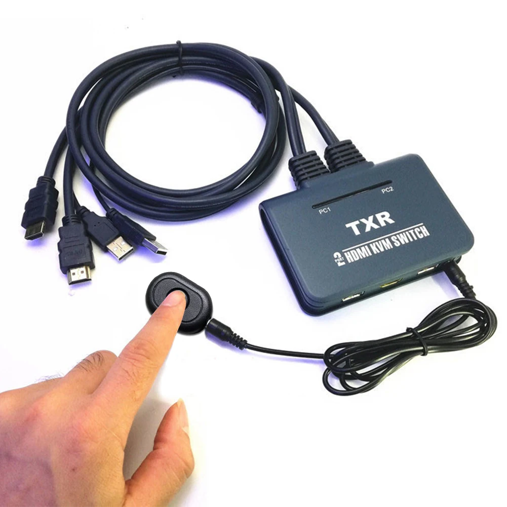 2 Port Plug And Play Notebook Keyboard Mouse With Cables TV Projector Splitter Box Button KVM Switch USB Computer Dual Monitor
2 Port Plug And Play Notebook Keyboard Mouse With Cables TV Projector Splitter Box Button KVM Switch USB Computer Dual Monitor