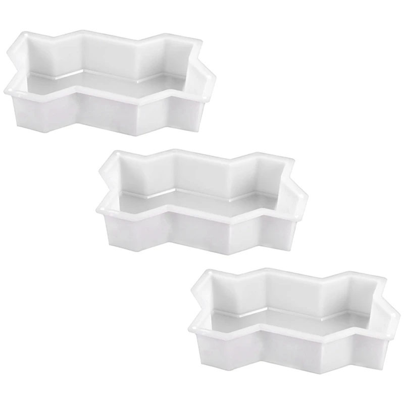 Hot SV-3X Three Waveform Garden Path Plastic Concrete Paving Brick Mold DIY Walkway Cement Brick Mold
Hot SV-3X Three Waveform Garden Path Plastic Concrete Paving Brick Mold DIY Walkway Cement Brick Mold