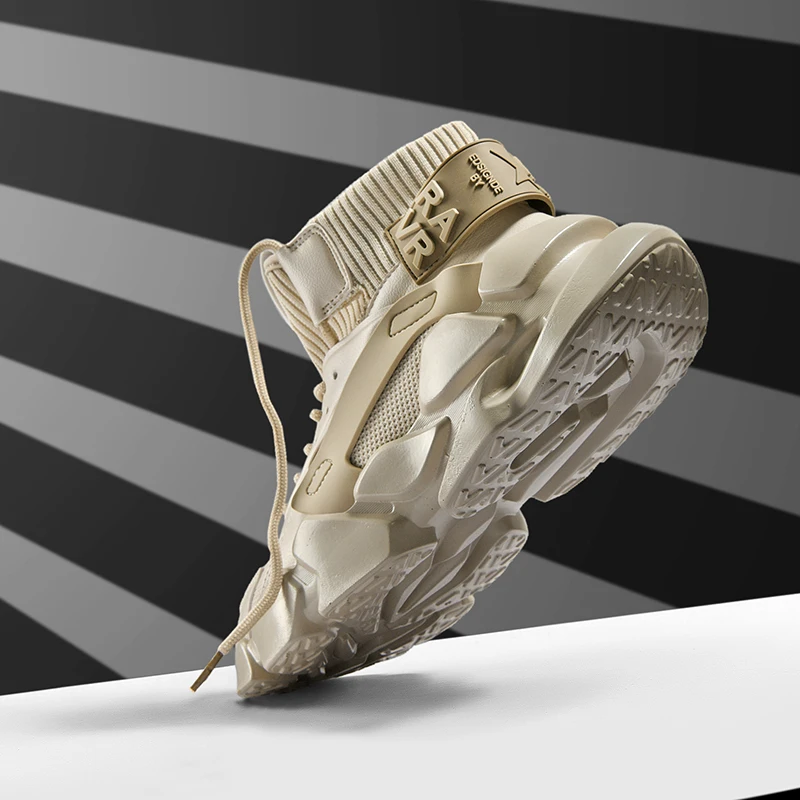 2022 Spring Men Shoes New High-top Beige Men's Casual Sneakers Chunky Heighten Fashion Plus Size Zapatillas Damping Tennis Shoes
2022 Spring Men Shoes New High-top Beige Men's Casual Sneakers Chunky Heighten Fashion Plus Size Zapatillas Damping Tennis Shoes