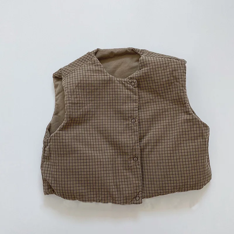 New Autumn Baby Grils Winter Clothes Boys Sleevless Jacket Toddler Waistcoats Kids Single Breasted Vest Coat Children Outwear
New Autumn Baby Grils Winter Clothes Boys Sleevless Jacket Toddler Waistcoats Kids Single Breasted Vest Coat Children Outwear
