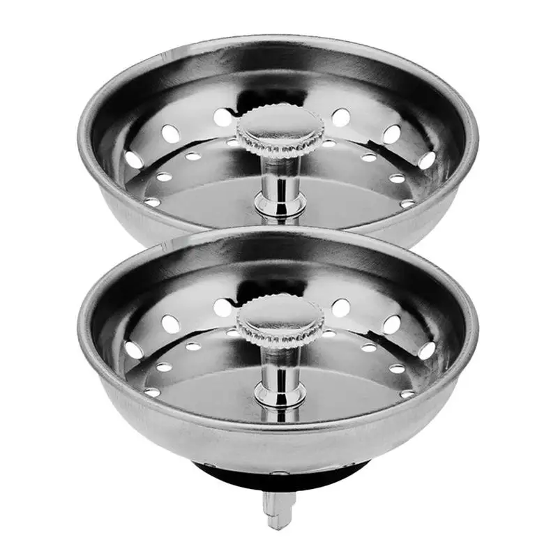 2PCS Kitchen Sink Filter Stainless Steel Sink Strainer Basket Bathroom Sink Strainer Drain Hole Filter Trap Drain Accessories
2PCS Kitchen Sink Filter Stainless Steel Sink Strainer Basket Bathroom Sink Strainer Drain Hole Filter Trap Drain Accessories