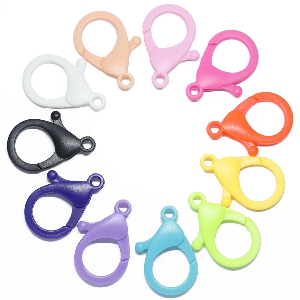 Plastic Spring Buckle Lobster Clasp Hooks Necklace Bracelet Chain Jewelry Making Supplies Accessories Diy Jewelry Findings
Plastic Spring Buckle Lobster Clasp Hooks Necklace Bracelet Chain Jewelry Making Supplies Accessories Diy Jewelry Findings