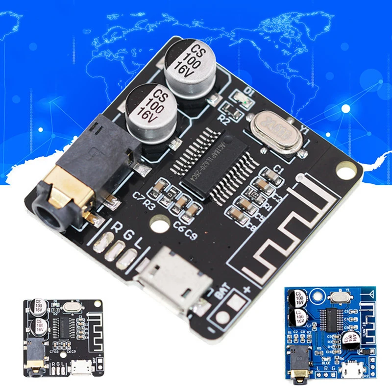 Bluetooth4.1 5.0 MP3 Audio Receiver Board Lossless Decoder Board Wireless Module
Bluetooth4.1 5.0 MP3 Audio Receiver Board Lossless Decoder Board Wireless Module