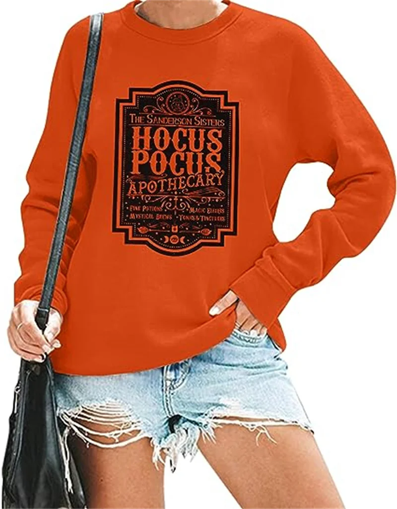 

It's Just Bunch of Hocus Pocus Sweatshirt Halloween Sanderson Sisters Sweatshirt Halloween pullover top