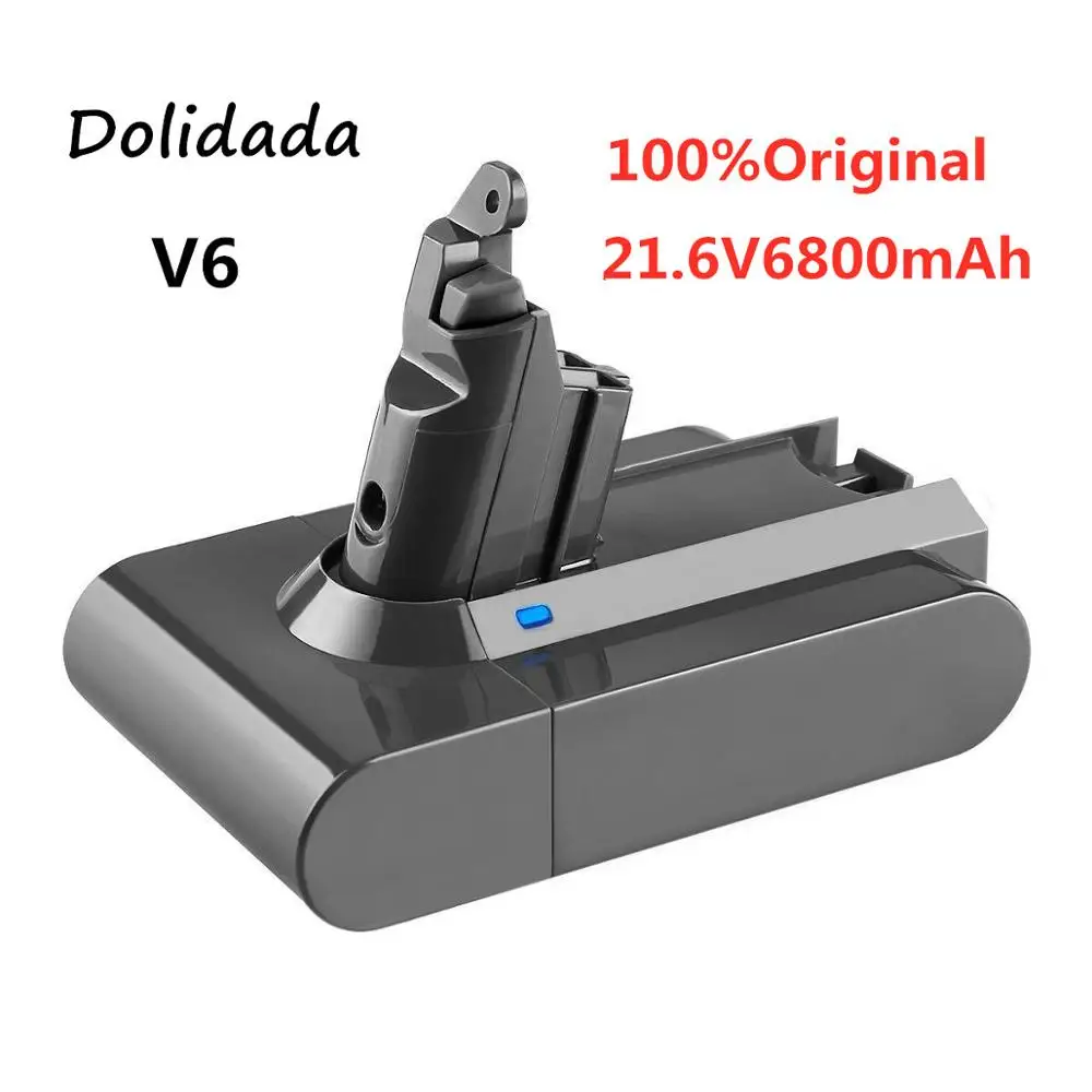 2021s 8800mAh 21.6V 6.8Ah Li-ion Battery for Dyson V6 DC58 DC59 DC61 DC62 DC74 SV09 SV07 SV03 965874-02 Vacuum Cleaner Battery
2021s 8800mAh 21.6V 6.8Ah Li-ion Battery for Dyson V6 DC58 DC59 DC61 DC62 DC74 SV09 SV07 SV03 965874-02 Vacuum Cleaner Battery