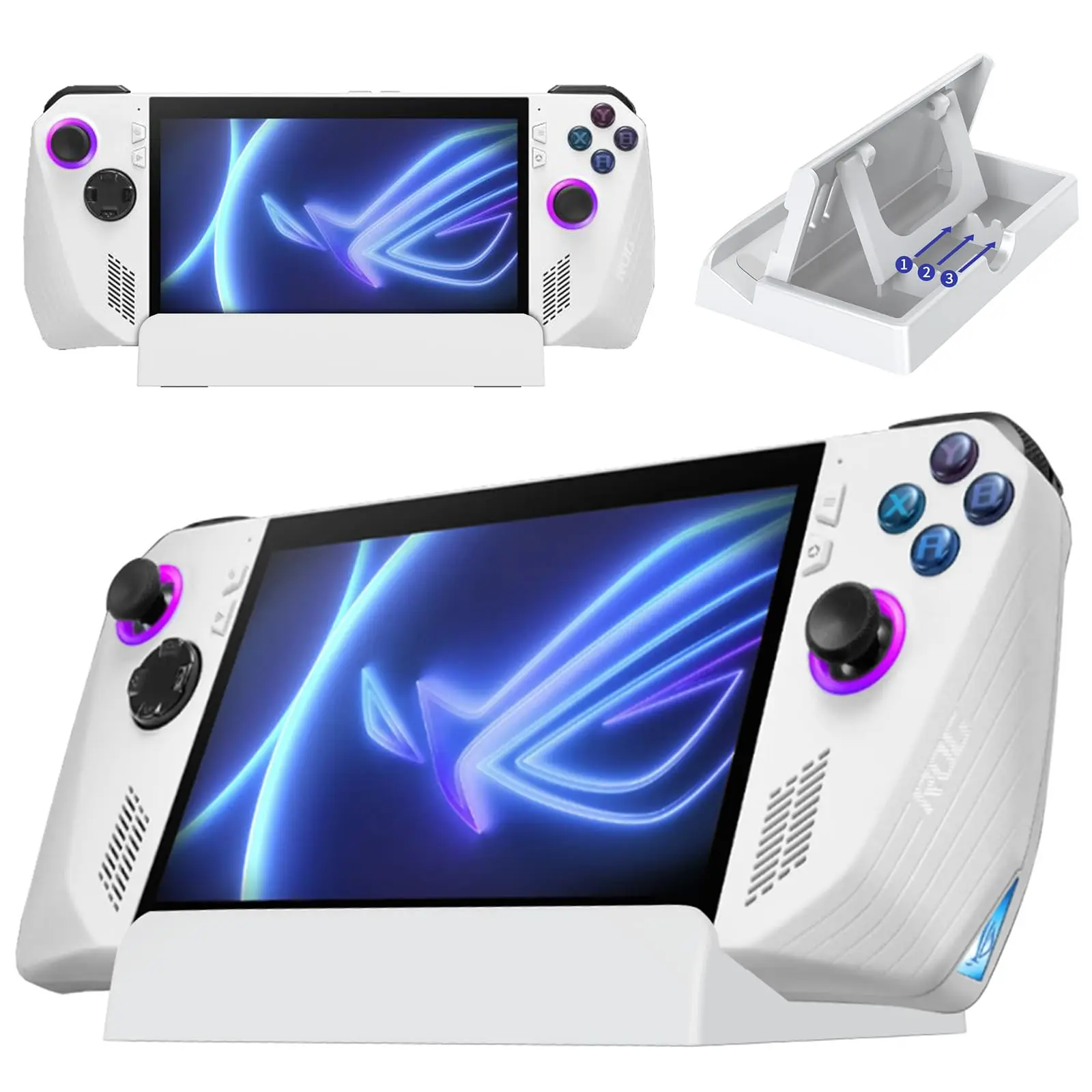 Portable Desktop Bracket Holder for Asus Rog Ally Steam Deck Switch Console Anti-Slip And Play Stand
Portable Desktop Bracket Holder for Asus Rog Ally Steam Deck Switch Console Anti-Slip And Play Stand