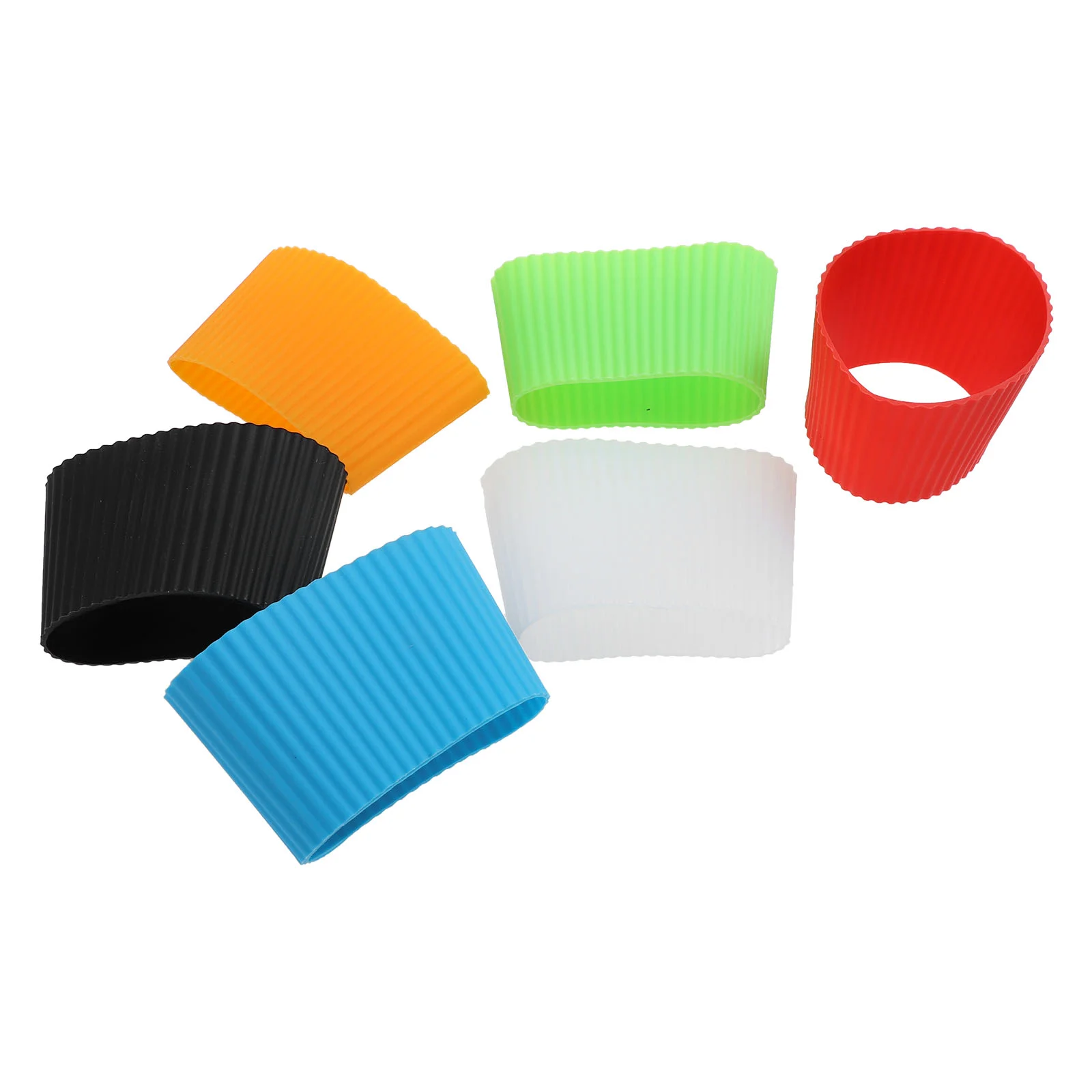 Insulated Silicone Cup Sleeve Glass Cover Sleeves Ceramic Bottle Supple Heat-insulated Anti-scald Covers Simple Espresso Mugs
Insulated Silicone Cup Sleeve Glass Cover Sleeves Ceramic Bottle Supple Heat-insulated Anti-scald Covers Simple Espresso Mugs