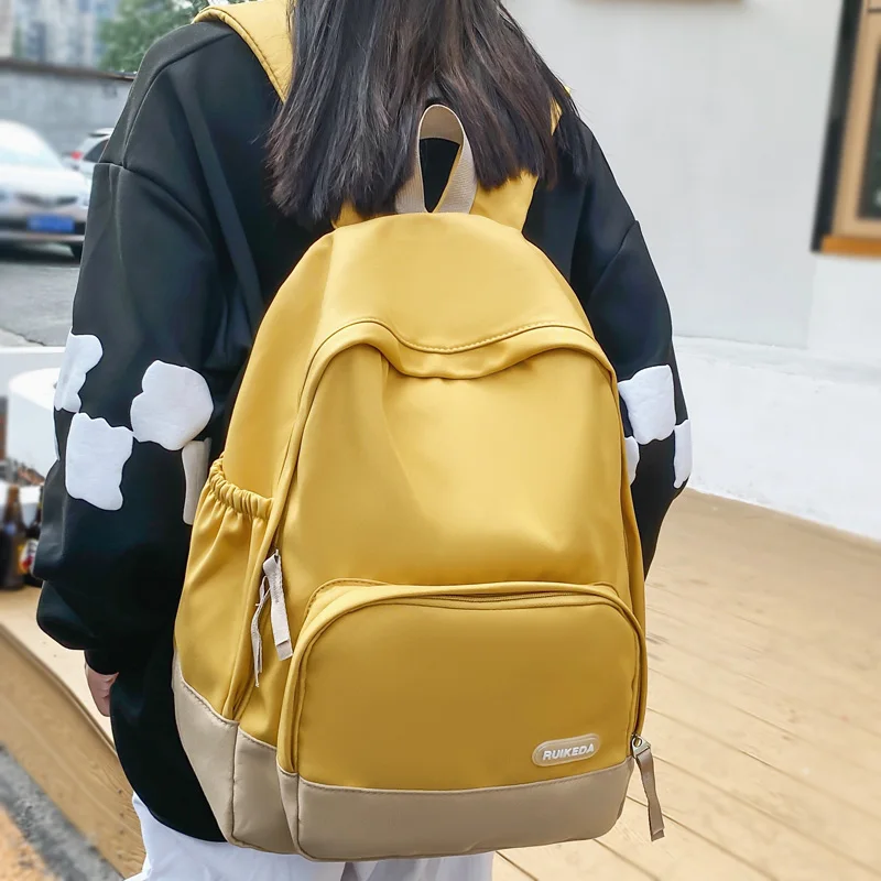 New Fashion Waterproof Nylon Women Backpack Female Cool Travel Bagpack Large Capacity Schoolbag for Teenage Girls Kawaii Bookbag
New Fashion Waterproof Nylon Women Backpack Female Cool Travel Bagpack Large Capacity Schoolbag for Teenage Girls Kawaii Bookbag