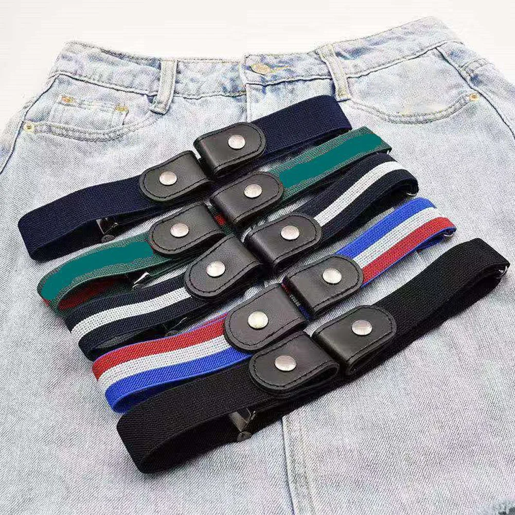 New Belts for Women Buckle-Free Waist Jeans Pants No Buckle Stretch Elastic Waist Belt for Men Ins Wind Invisible Lazy Belt
New Belts for Women Buckle-Free Waist Jeans Pants No Buckle Stretch Elastic Waist Belt for Men Ins Wind Invisible Lazy Belt