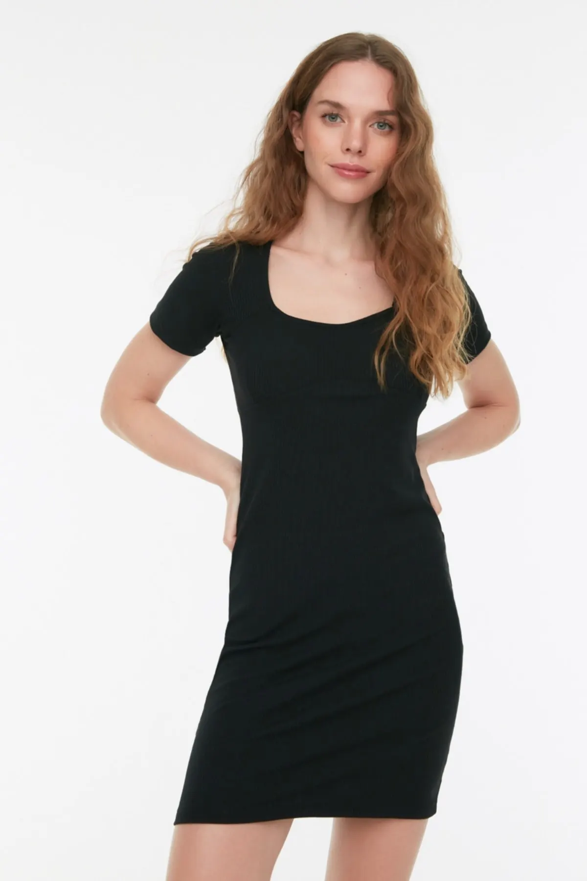 Women's Dress Black Heart Collar Knitted Elegant Fashion Casual Casual Casual Short Sleeve Summer Boho Beach Dress
Women's Dress Black Heart Collar Knitted Elegant Fashion Casual Casual Casual Short Sleeve Summer Boho Beach Dress