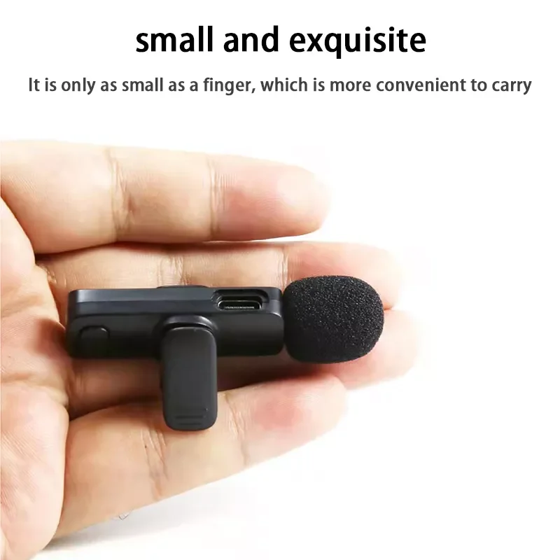 Wireless Lavalier Microphone Portable Audio Video Recording Mic For IPhone Android Live Game Mobile Phone
Wireless Lavalier Microphone Portable Audio Video Recording Mic For IPhone Android Live Game Mobile Phone