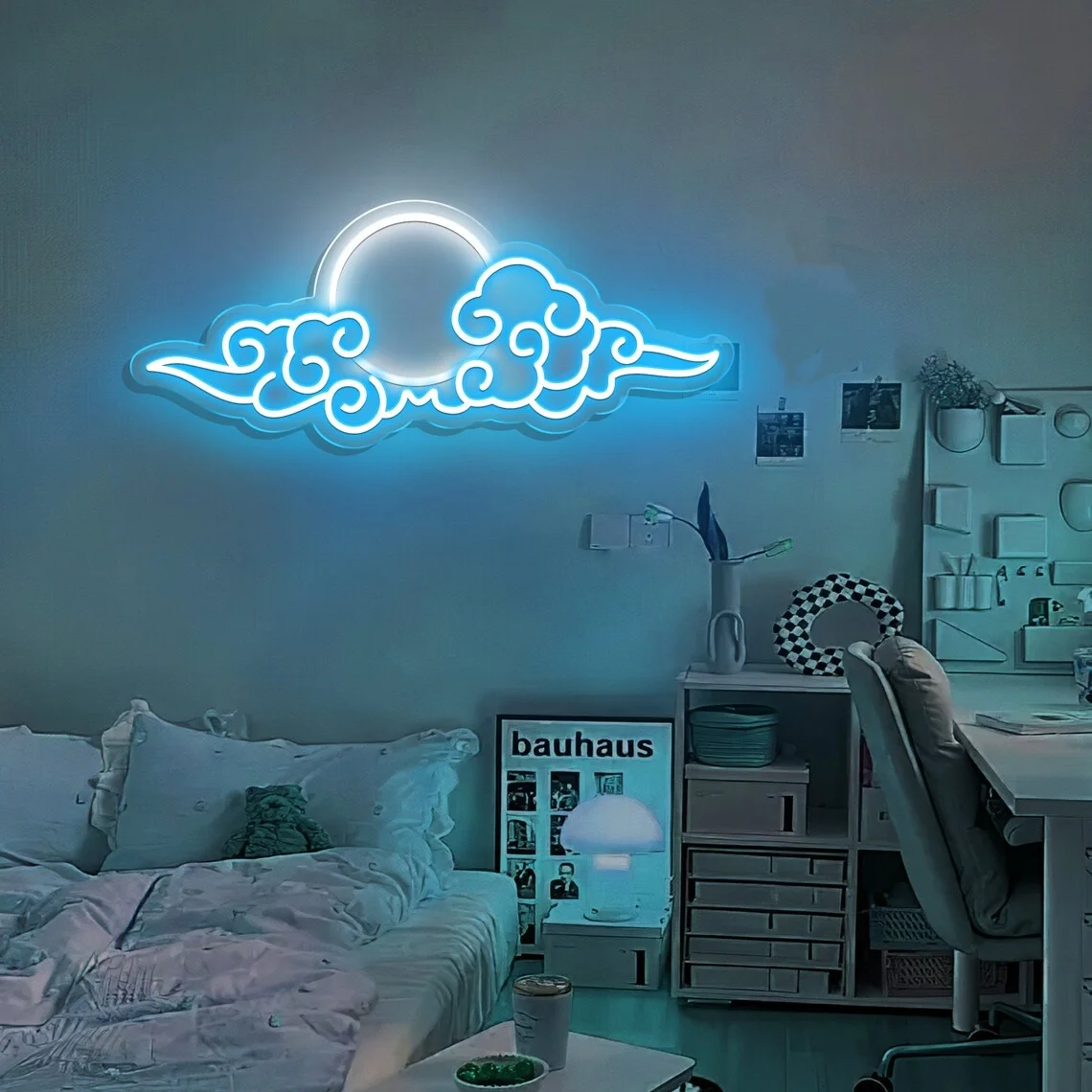 Неоновая вывеска "Облако Закат" из акрила
Неоновая вывеска "Облако Закат" из акрила