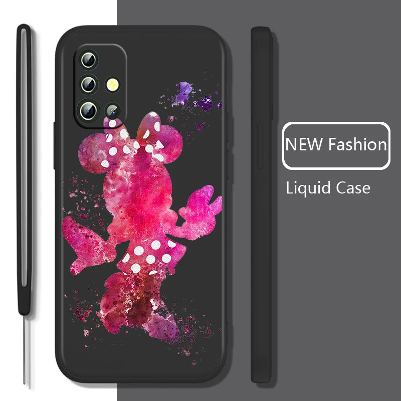 Mickey Minnie Baby Phone Case For Samsung Galaxy A73 A53 A33 A52 A32 A22 A71 A51 A21S A03S A50 Liquid Rope Cover Soft Coque Capa
Mickey Minnie Baby Phone Case For Samsung Galaxy A73 A53 A33 A52 A32 A22 A71 A51 A21S A03S A50 Liquid Rope Cover Soft Coque Capa