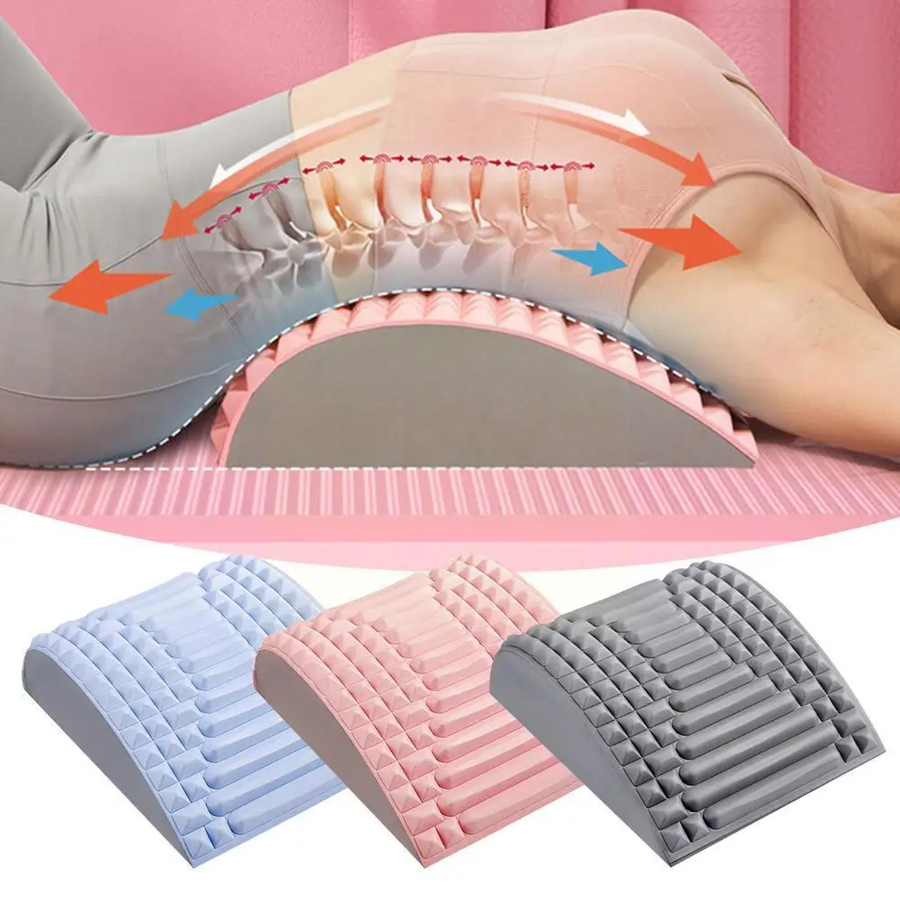 Back Stretcher Pillow Neck Lumbar Support Massager for Neck Waist Back, Sciatica, Herniated Disc Pain Relief Massage Relaxa O0E4
Back Stretcher Pillow Neck Lumbar Support Massager for Neck Waist Back, Sciatica, Herniated Disc Pain Relief Massage Relaxa O0E4