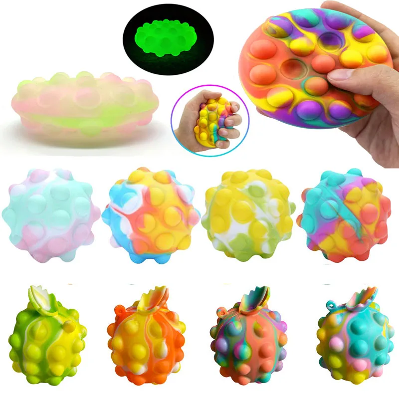 Антистрессовые радужные шарики, пузырьки, игрушки-антистресс, сжимаемые 3D эластичные шарики, игрушки для снятия стресса, сенсорные игрушки 
Антистрессовые радужные шарики, пузырьки, игрушки-антистресс, сжимаемые 3D эластичные шарики, игрушки для снятия стресса, сенсорные игрушки