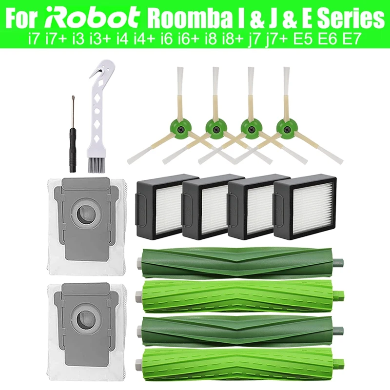 Replacement Accessories For Irobot Roomba I7 I7+ I3 I3+ I4 I4+ I6 I6+ I8 I8+ J7 J7+ E5 E6 E7 Robot Vacuum Cleaner
Replacement Accessories For Irobot Roomba I7 I7+ I3 I3+ I4 I4+ I6 I6+ I8 I8+ J7 J7+ E5 E6 E7 Robot Vacuum Cleaner