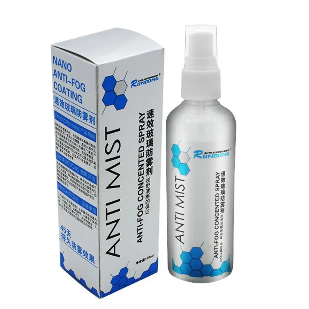 100ml Anti Fog Spray Glass Agent Long Lasting Window Liquid Anti-fog For Windshield Bathroom LCD Mobile Phone Screen
100ml Anti Fog Spray Glass Agent Long Lasting Window Liquid Anti-fog For Windshield Bathroom LCD Mobile Phone Screen