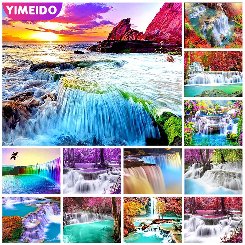 YIMEIDO Diy Painting By Numbers Landscape Waterfall Coloring By Numbers Handpainted Oil Picture Acrylic Canvas Paint Diy Arts
YIMEIDO Diy Painting By Numbers Landscape Waterfall Coloring By Numbers Handpainted Oil Picture Acrylic Canvas Paint Diy Arts