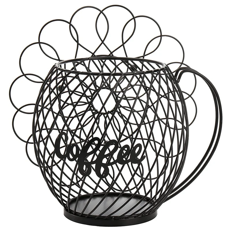 Coffee Pod Holder, K Cup Holder, Espresso Coffee Organizer Basket for Counter Coffee Bar, Coffee Pod Capsule Storage
Coffee Pod Holder, K Cup Holder, Espresso Coffee Organizer Basket for Counter Coffee Bar, Coffee Pod Capsule Storage