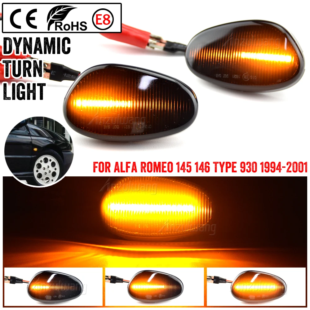 Side Marker Light Dynamic LED Turn Signal Flashing Indicator Blinker For For Alfa Romeo 145 146 Type 930 1994-2001
Side Marker Light Dynamic LED Turn Signal Flashing Indicator Blinker For For Alfa Romeo 145 146 Type 930 1994-2001