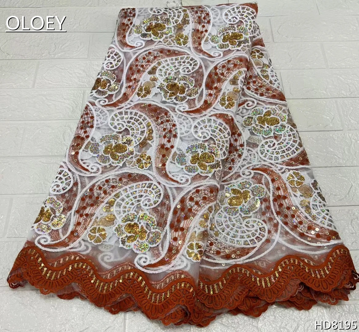 2022 Classic Embroidered Sequins Lace Latest Elegant African French Mesh Lace Fabric For Party Long Dress HD8190
2022 Classic Embroidered Sequins Lace Latest Elegant African French Mesh Lace Fabric For Party Long Dress HD8190