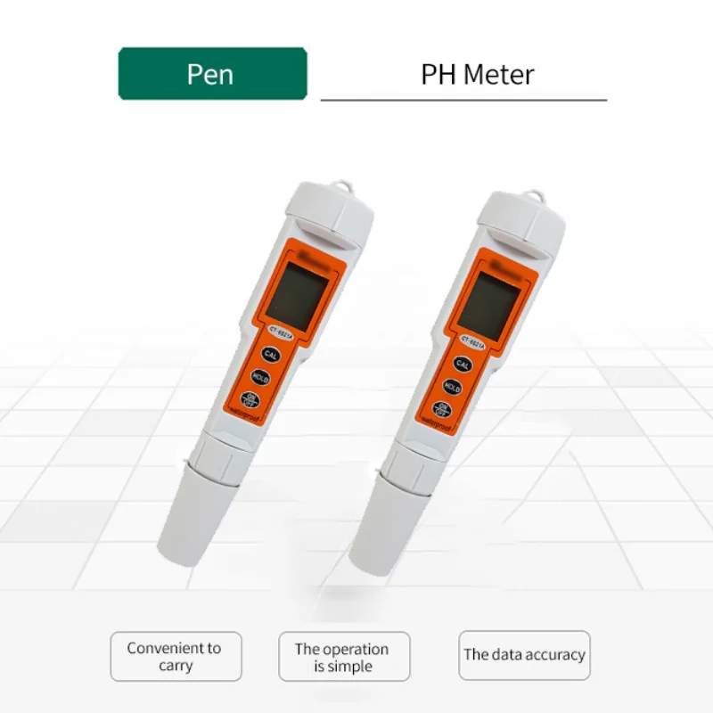Portable Digital PH Meter Acidity Water PH Pen Tester 0.00~14.00pH Accuracy ±0.1pH 0℃~50℃ test instrument
Portable Digital PH Meter Acidity Water PH Pen Tester 0.00~14.00pH Accuracy ±0.1pH 0℃~50℃ test instrument