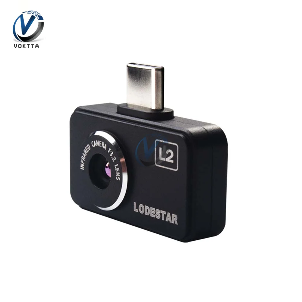 LODESTAR L2 Type-C Interface Mobile Thermal Imager Smart Temperature Measurement Accurate Thermal Imager for Android Phones
LODESTAR L2 Type-C Interface Mobile Thermal Imager Smart Temperature Measurement Accurate Thermal Imager for Android Phones