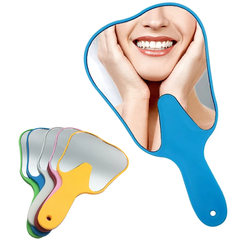 Oral Care Dental Instruments Teeth 1Pcs Shape Mouth Checking Tool Mirror 7 Colors Optional Tooth Clean Mirrors
Oral Care Dental Instruments Teeth 1Pcs Shape Mouth Checking Tool Mirror 7 Colors Optional Tooth Clean Mirrors