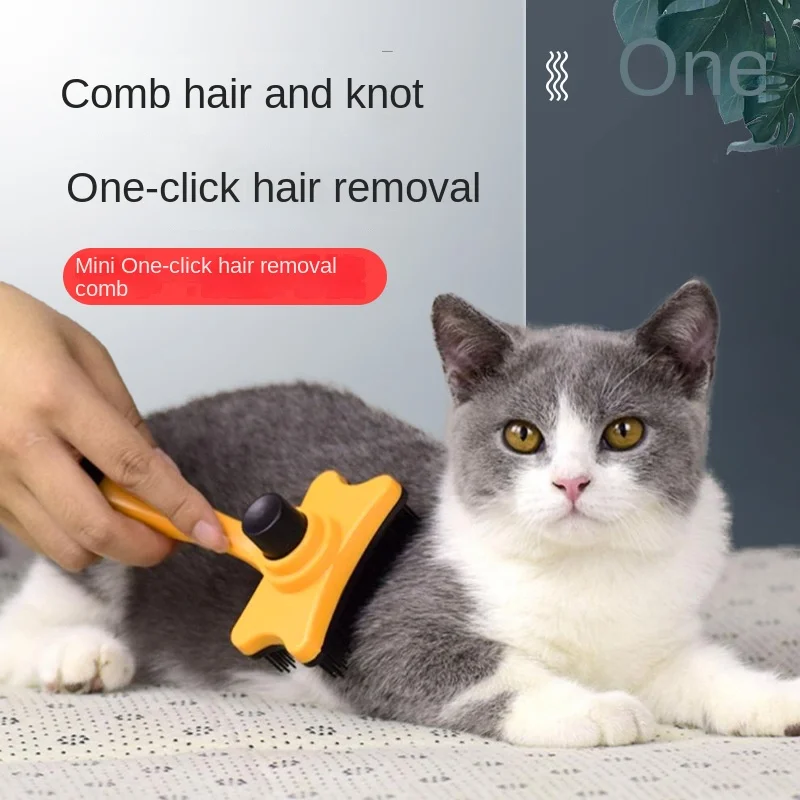 Dogs and Cats except Comb Cat Comb Dog Fur Cleaner Float Hair Cleaning Needle Comb Automatic Cleaning Comb Supplies Pet Supplies
Dogs and Cats except Comb Cat Comb Dog Fur Cleaner Float Hair Cleaning Needle Comb Automatic Cleaning Comb Supplies Pet Supplies