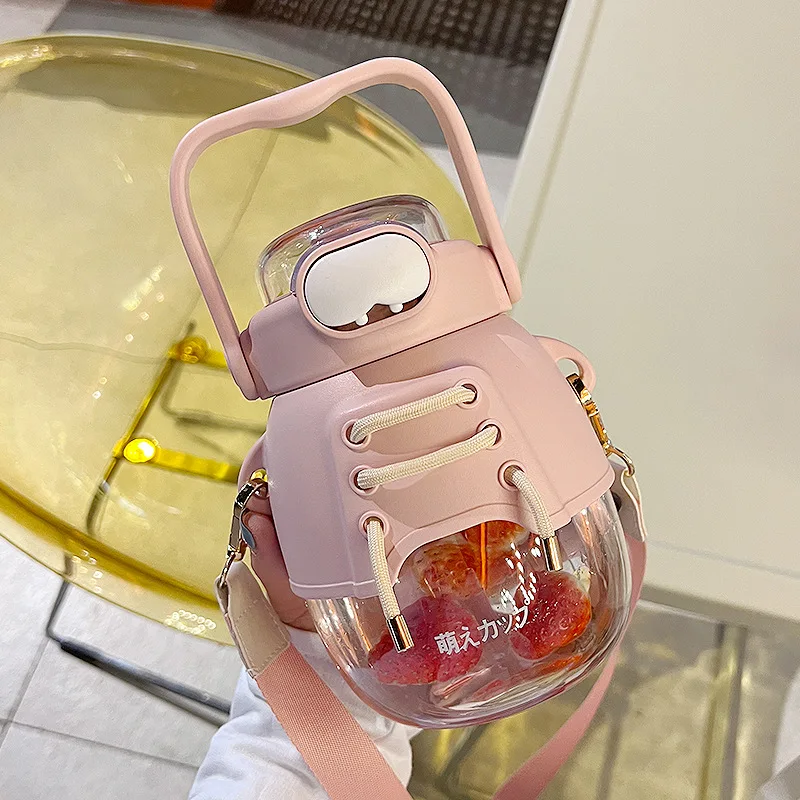 2.2L Large Capacity Cute Water Bottle With Straw Portable Leak Proof Mug Sport Cup Outdoor Travel Drinking Tumbler For Girl
2.2L Large Capacity Cute Water Bottle With Straw Portable Leak Proof Mug Sport Cup Outdoor Travel Drinking Tumbler For Girl