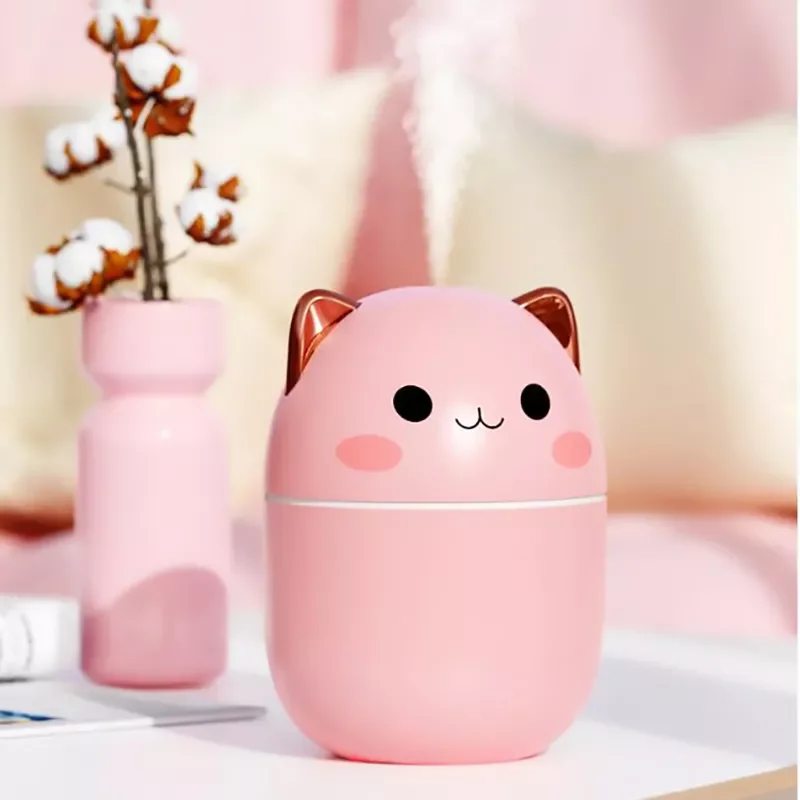 NEW2023 220ml Air Humidifier Cute Pet Mini Household Small Aromatherapy Car Creativity Bear USB Humidifier LED Night Lamp
NEW2023 220ml Air Humidifier Cute Pet Mini Household Small Aromatherapy Car Creativity Bear USB Humidifier LED Night Lamp