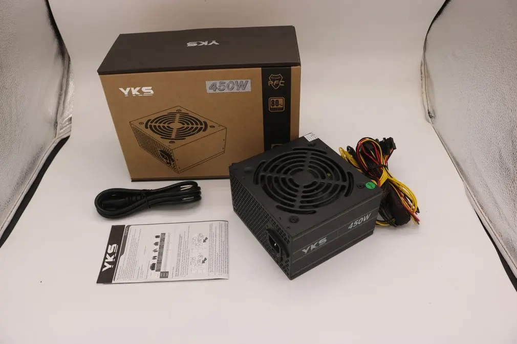 

YKS110-240V Portable Wide Voltage With Io Switch Pc Power Supply 450W/500W Exquisitely Designed Durable Gorgeous