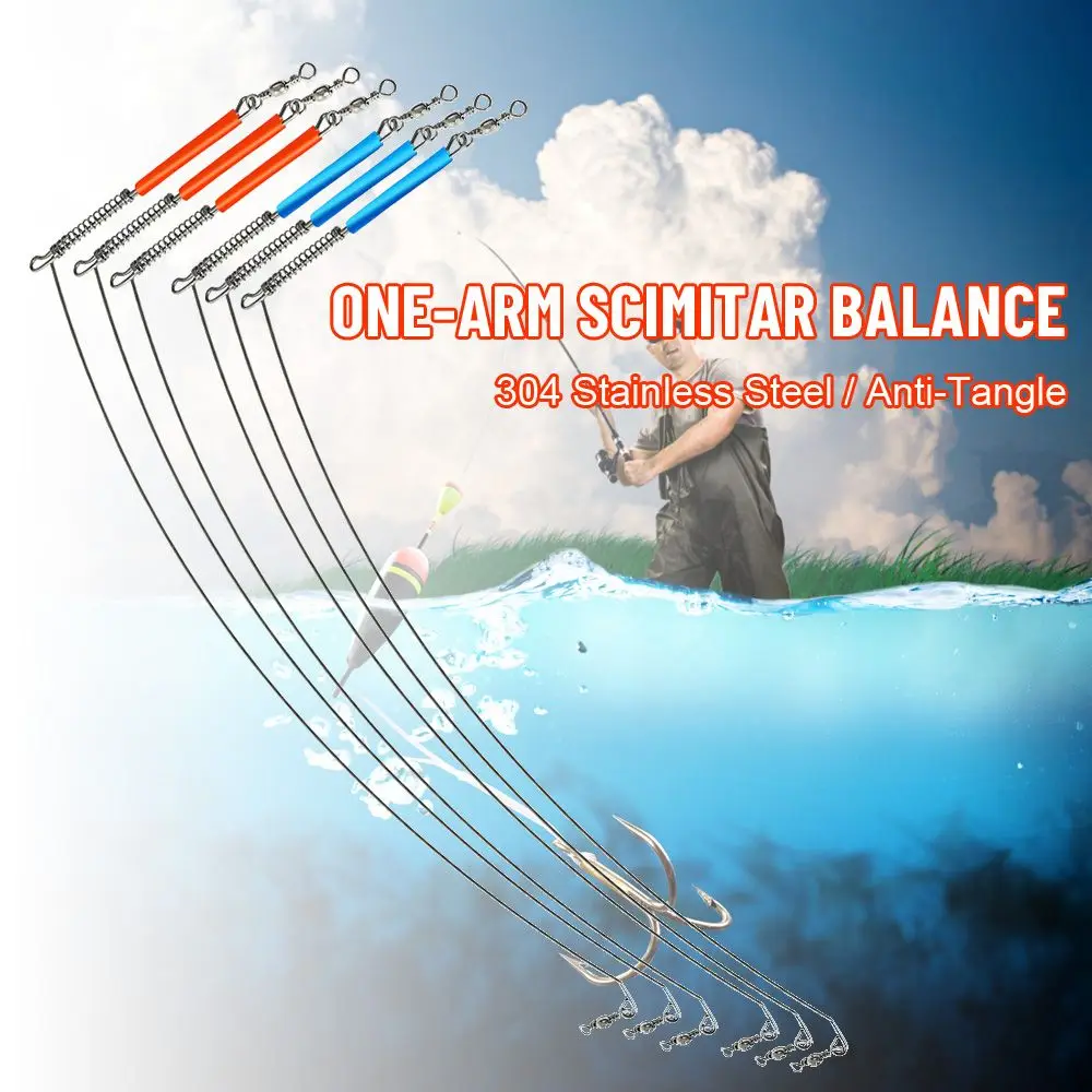 Top Stable Barb tainless Steel Brass Fishing Balance Boat Connector Fish Tackle String Hook
Top Stable Barb tainless Steel Brass Fishing Balance Boat Connector Fish Tackle String Hook