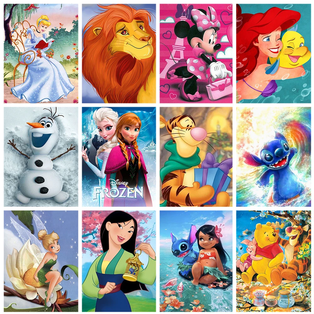 Disney Diamond Painting Cross Stitch Cartoon Winnie the Pooh 5D DIY Diamond Embroidery Round Rhinestone Of Picture Home Decor
Disney Diamond Painting Cross Stitch Cartoon Winnie the Pooh 5D DIY Diamond Embroidery Round Rhinestone Of Picture Home Decor