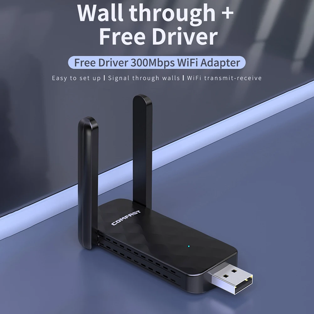 COMFAST CF-827F 2,4G 300 Мбит/с USB беспроводная сетевая карта с бесплатным приводом двойная антенна для ноутбука WIFI приемник адаптер для Windows XP/7/8
COMFAST CF-827F 2,4G 300 Мбит/с USB беспроводная сетевая карта с бесплатным приводом двойная антенна для ноутбука WIFI приемник адаптер для Windows XP/7/8