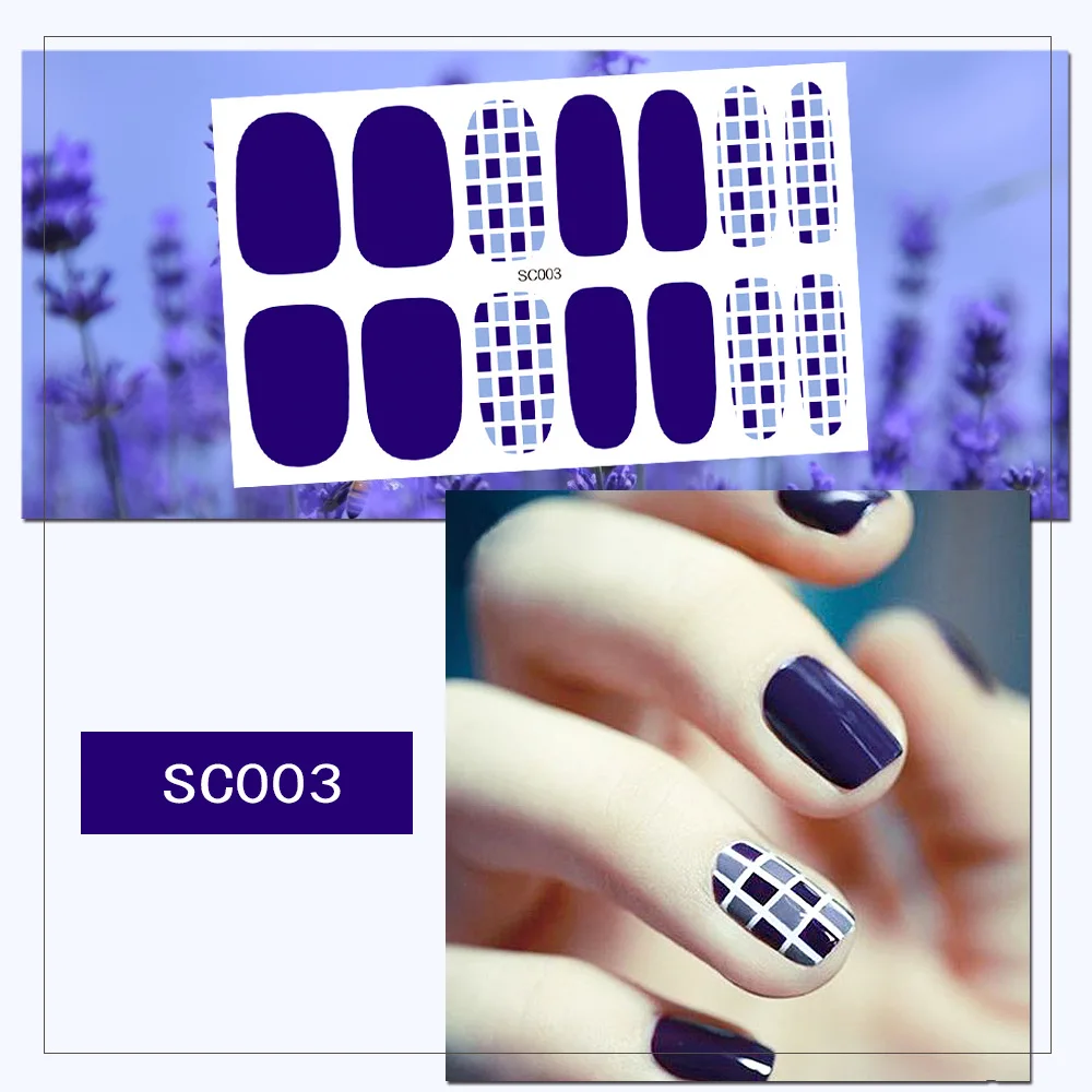 16 Sheets x 14PCS Various Popular Colors Check Plaid Lattice Pattern Adheisve Nail Tips Stickers Decals Manicure DIY Ornaments
16 Sheets x 14PCS Various Popular Colors Check Plaid Lattice Pattern Adheisve Nail Tips Stickers Decals Manicure DIY Ornaments