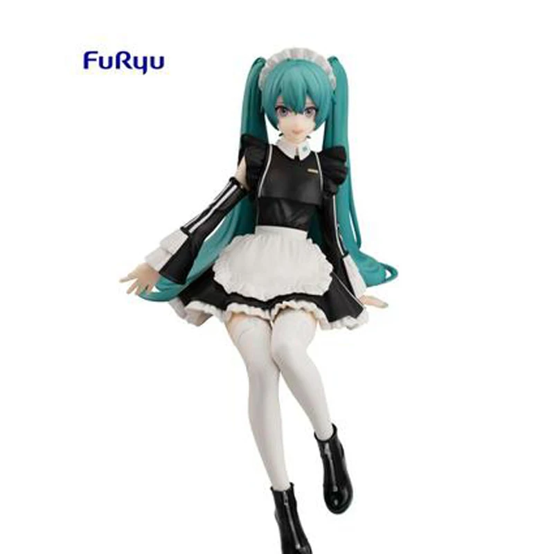 

In Stock Authentic Original Model Furyu Hatsune Miku Maid MIKU Action Figure Collection Model Toys Anime Figurine Toys Ornament