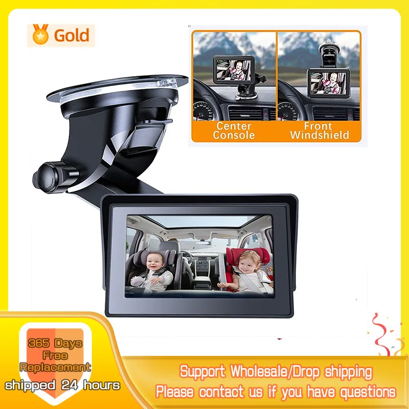 Newest Infant Rear Display View Camera 360 Adjustable Baby Car Mirror Facing Infant Infrared Night Vision Monitor Display Gift
Newest Infant Rear Display View Camera 360 Adjustable Baby Car Mirror Facing Infant Infrared Night Vision Monitor Display Gift
