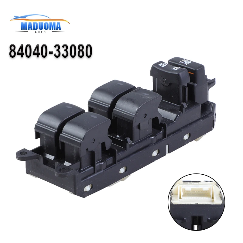 New High Quality Car Accessories Window Switch 8404033080 84040-33080 For Compatible With Toyota
New High Quality Car Accessories Window Switch 8404033080 84040-33080 For Compatible With Toyota
