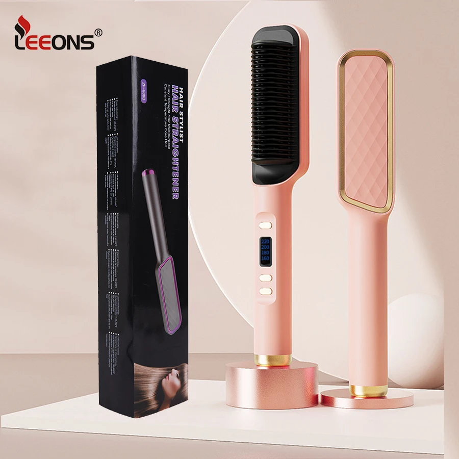Electric Hair Straightening Brush Hot Comb Hair Straightener Flat Iron Electric Hot Heating Comb Hair Straightener For Men Woman
Electric Hair Straightening Brush Hot Comb Hair Straightener Flat Iron Electric Hot Heating Comb Hair Straightener For Men Woman