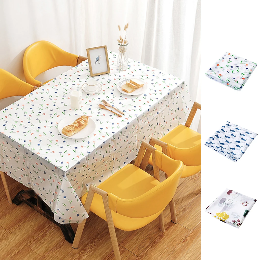 Waterproof Table Cloth Cartoon Floral Oil-proof Coffee Cover Tablecloth Plastic Restaurant Rectangular Tablecloths 130*180cm
Waterproof Table Cloth Cartoon Floral Oil-proof Coffee Cover Tablecloth Plastic Restaurant Rectangular Tablecloths 130*180cm