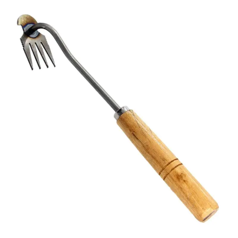 Weed Puller Uprooting Weeding Tool 4 Teeth Root Pulling Tool Dual Use Hand Grass Weed Puller Tool With Long Handle For Patio
Weed Puller Uprooting Weeding Tool 4 Teeth Root Pulling Tool Dual Use Hand Grass Weed Puller Tool With Long Handle For Patio