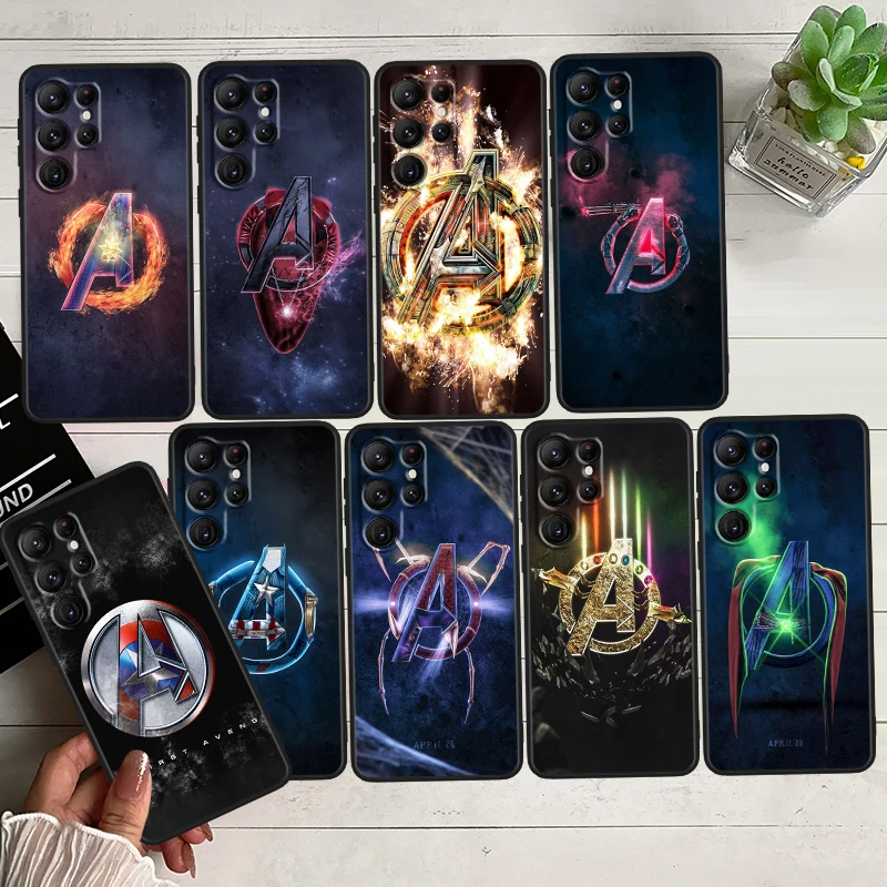 Marvel Avengers logo Black Phone Case For Samsung Galaxy S23 S22 S21 S20 FE Ultra Pro Lite S10 S10E S9 Plus 5G Cover Capa Coque 
Marvel Avengers logo Black Phone Case For Samsung Galaxy S23 S22 S21 S20 FE Ultra Pro Lite S10 S10E S9 Plus 5G Cover Capa Coque