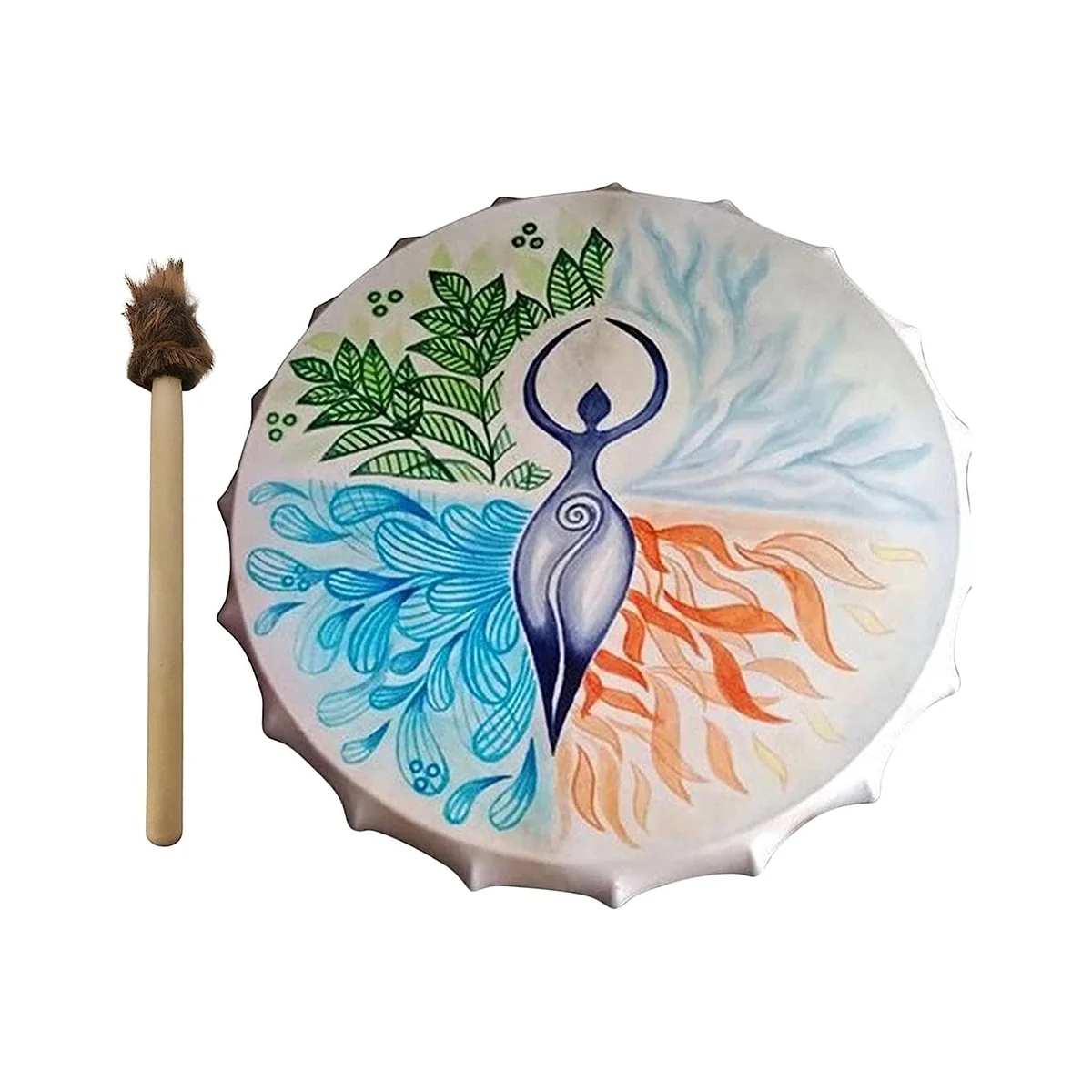 10 Inch Drum - Handmade Shamanic Drum /Sounds From Nature, Sound Healing
10 Inch Drum - Handmade Shamanic Drum /Sounds From Nature, Sound Healing