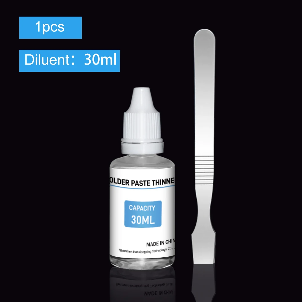 HAOXPNG Разбавитель для паяльной пасты 10 мл
HAOXPNG Разбавитель для паяльной пасты 10 мл