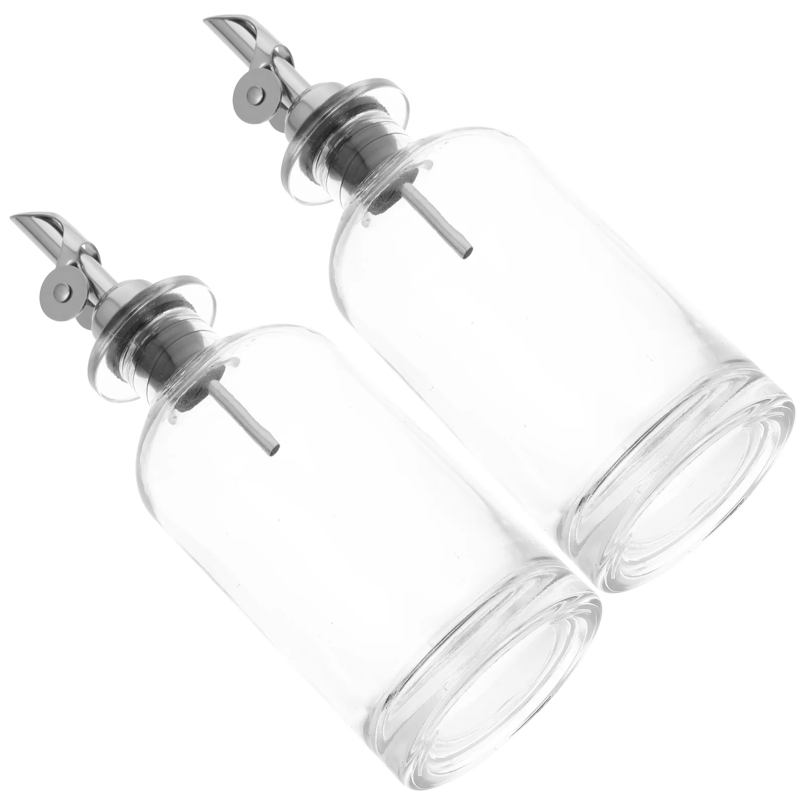 2Pcs Clear Glass Decorative Storage Glass Oil Bottle for Home Friends Storage Kitchen
2Pcs Clear Glass Decorative Storage Glass Oil Bottle for Home Friends Storage Kitchen