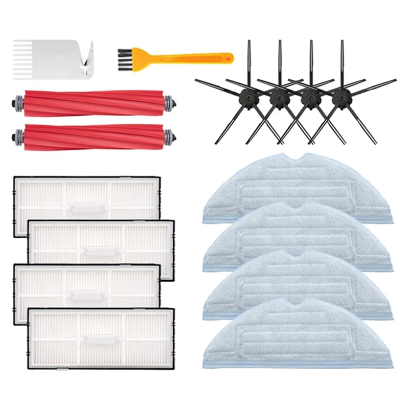 Replacement for Xiaomi Roborock S7 Robot Vacuum Cleaner Spare Parts Accessories Main Side Brush Mop Cloth Hepa Filter
Replacement for Xiaomi Roborock S7 Robot Vacuum Cleaner Spare Parts Accessories Main Side Brush Mop Cloth Hepa Filter